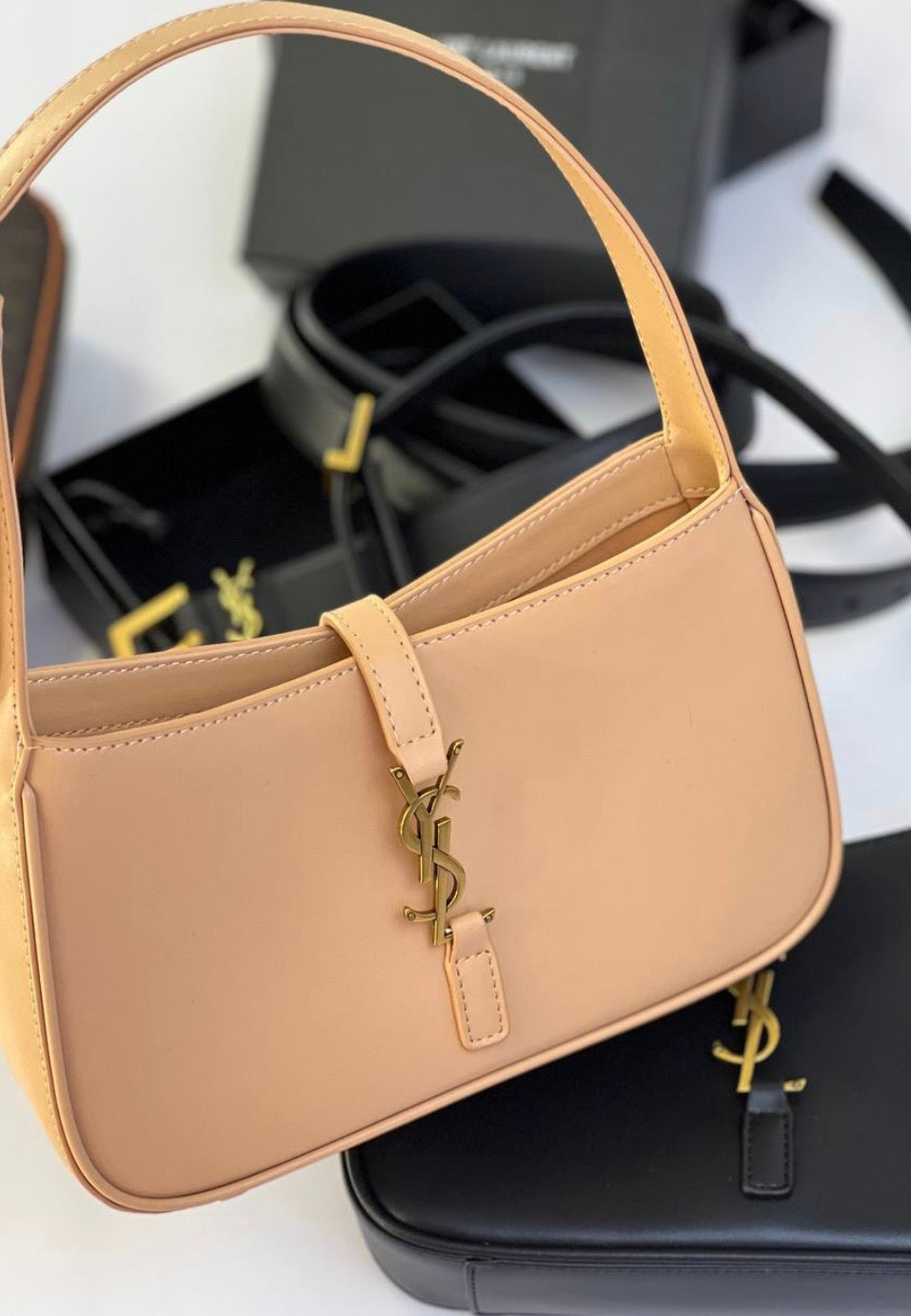 YSL Genuine Leather  Handbag 