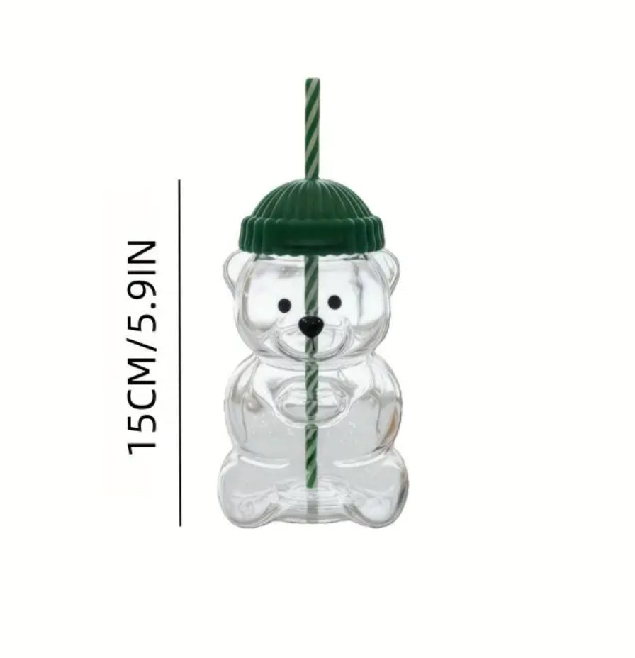 Starbucks Coffee Bear Cup | 20oz Cute Bear Straw Cup - Glass or Plastic!

 