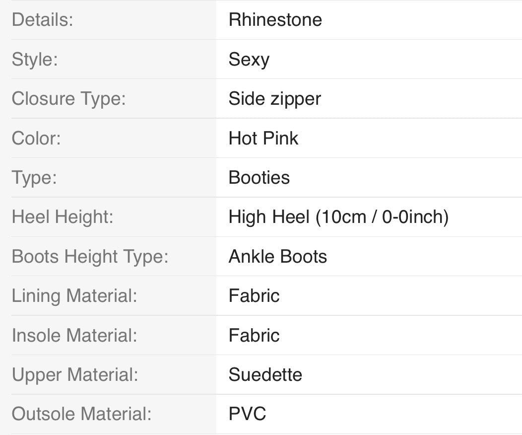 “Rhinestone Buckle” Ankle Suede Boots Pointed Toe & Slim High Heel