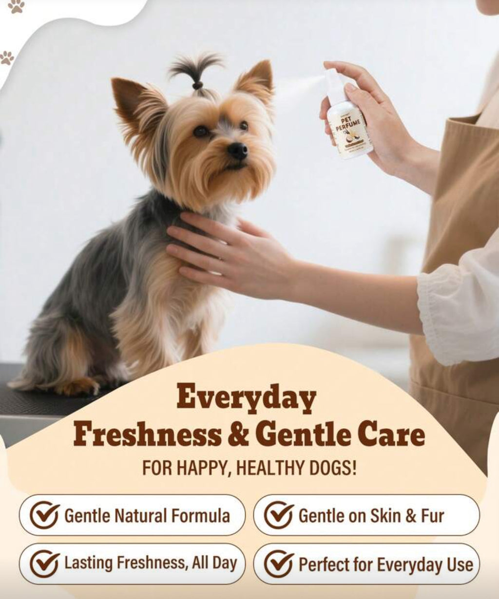 Pet Perfumes - 2.03 Fl.Oz 🐾🪻🥥Choice Of 5 Long-Lasting Scents 🍍🍓 Vet-Approved Formula 
