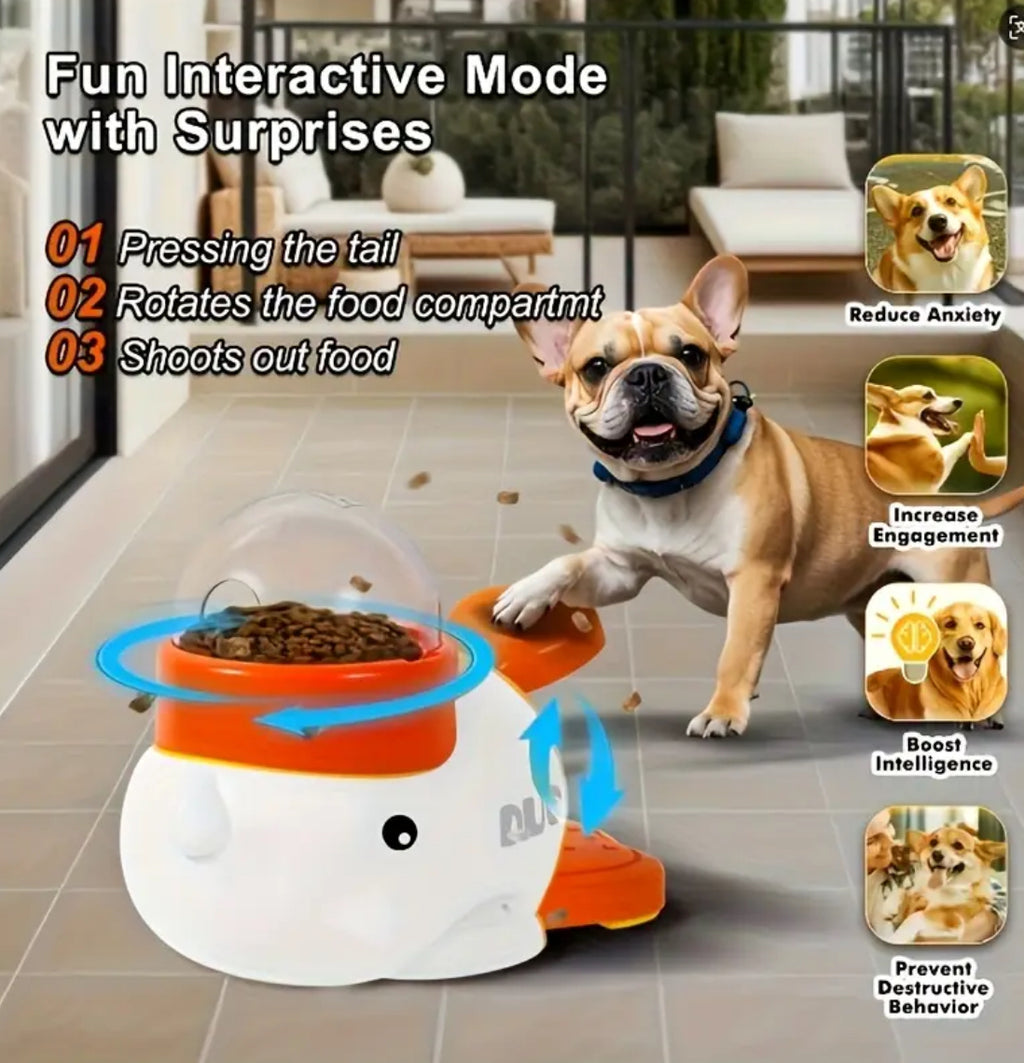 Interactive Pet Food Feeder