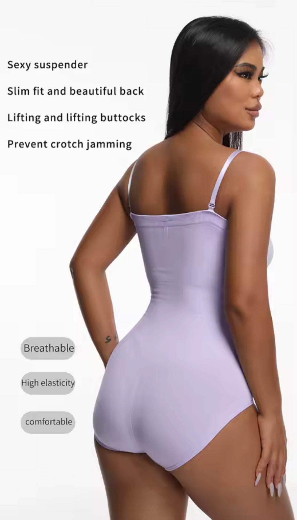 Strapless Bodysuits Slimming Compression Tummy Control Body Shaper