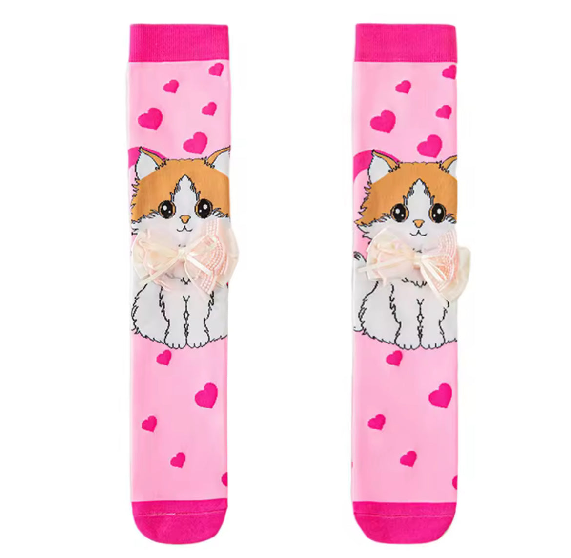 🦄 1 Pair Of Cute Knee High Socks Suitable For Daily Outfits And Gifts 💕