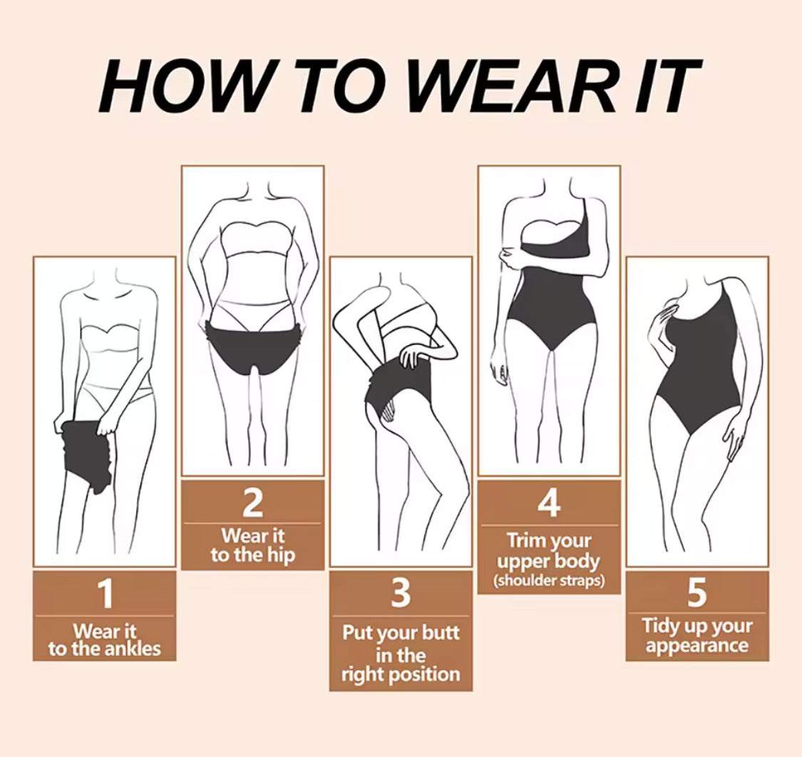 Strapless Bodysuits Slimming Compression Tummy Control Body Shaper