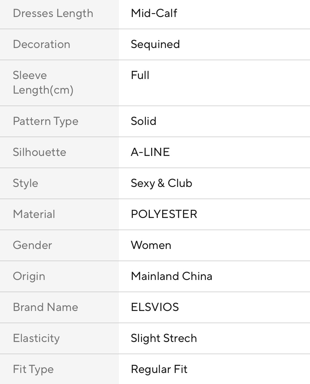 Shiny Hollow Out Sequins V-neck Flare Sleeve Long Evening Dress