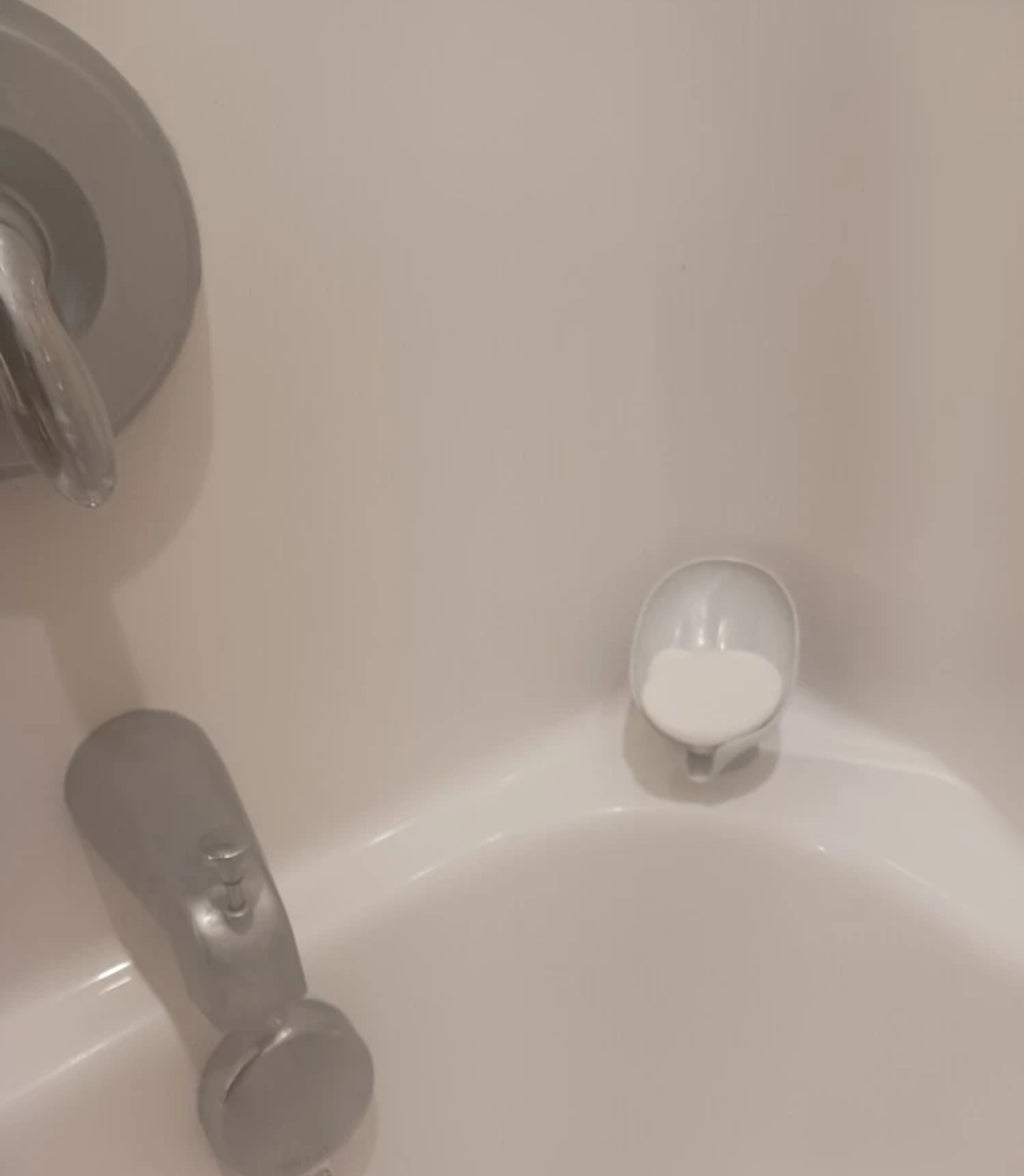 Soap Saver | Draining Bathroom Soap Dish Holder with Suction Cup Stand