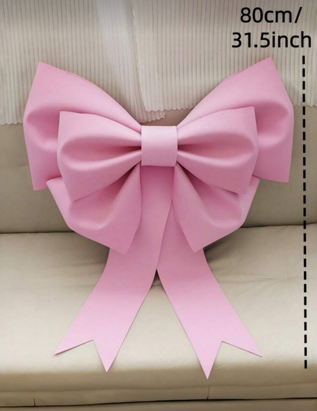 “Pretty Pink Bows” 1Pc DIY Pink Bow For All Special Occasions or Wall Decor 