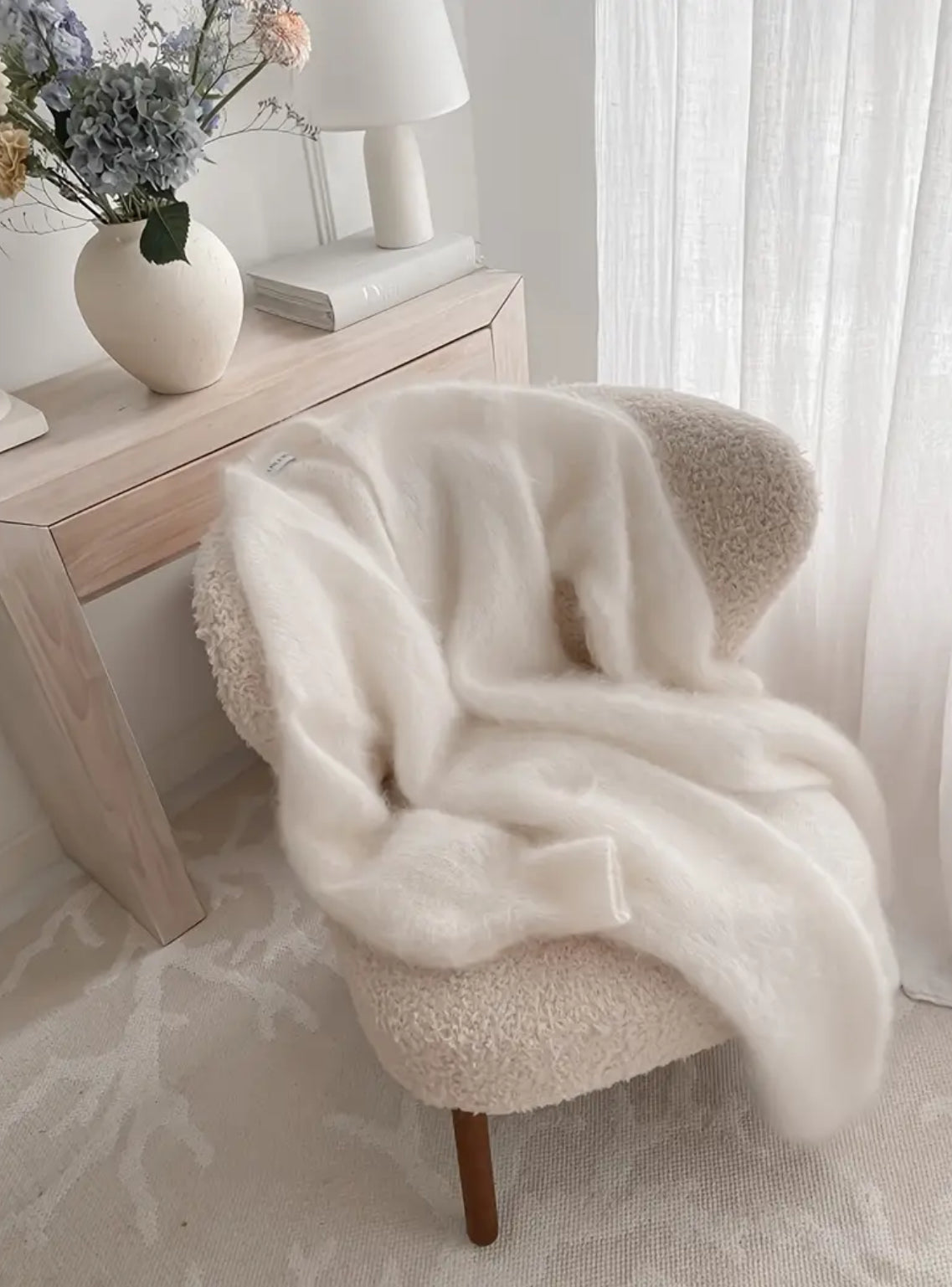 Elegant Soft Longline Maxi Sweater