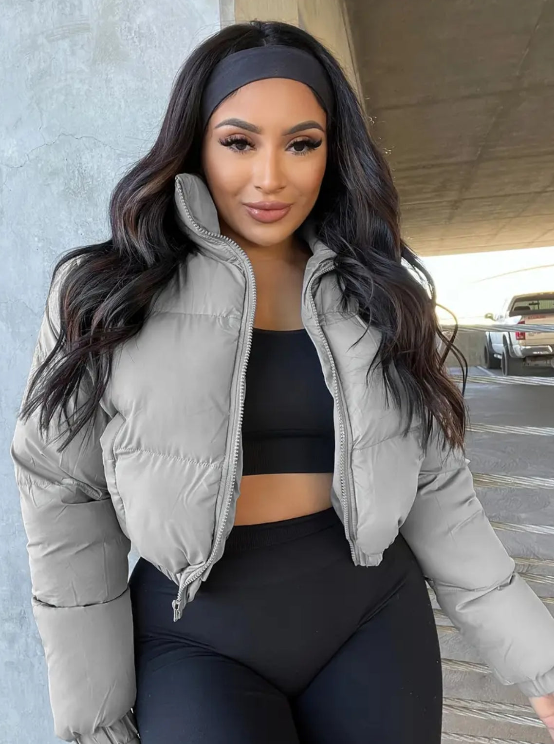 “Samantha” European and American Style Women's Short Bomber Jacket