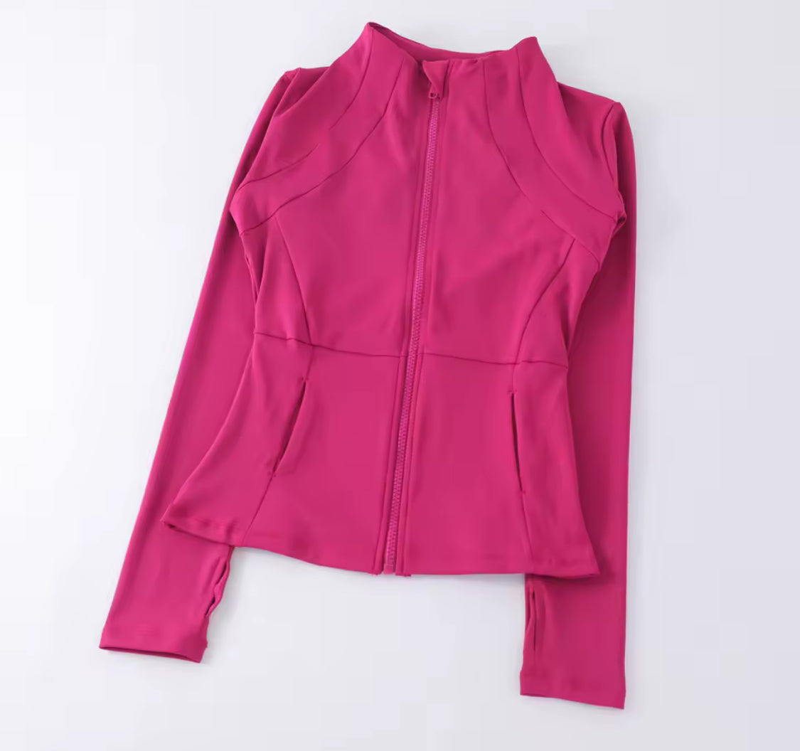 "Leah"  Long Sleeve Yoga Fitness Top Wear