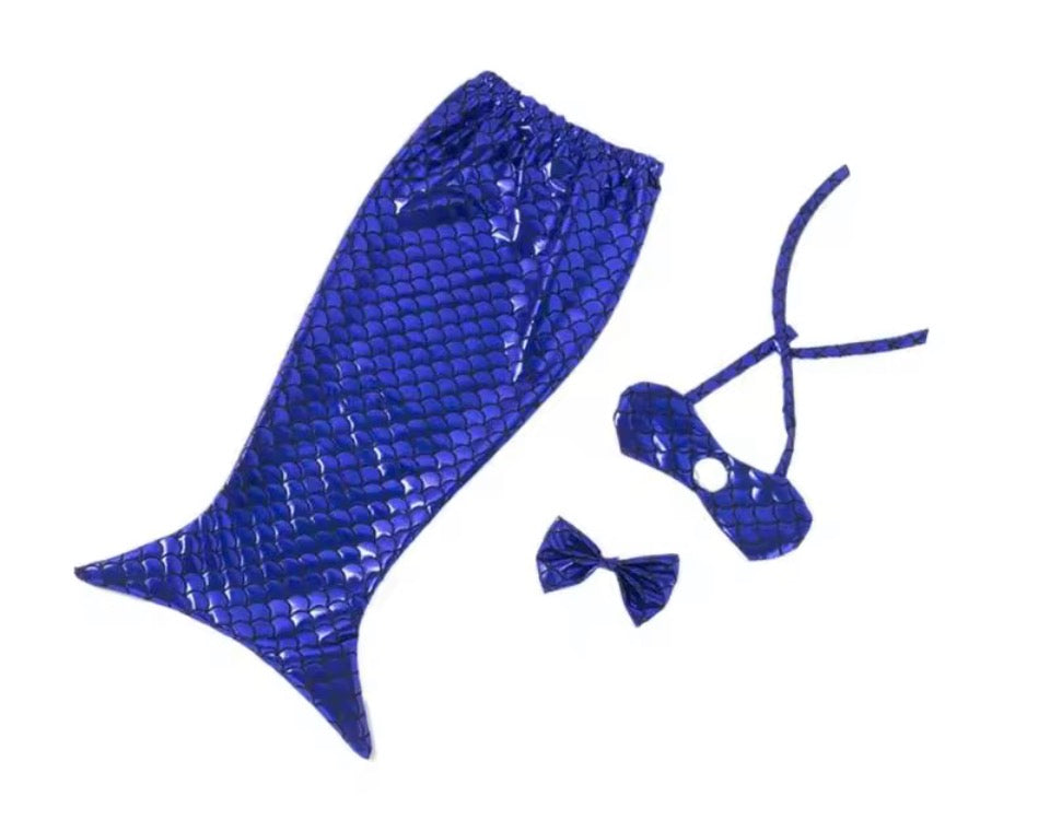 Pet Mermaid Bathing-Suit Costumes | Knit Elastane Fabric, Pullover Style