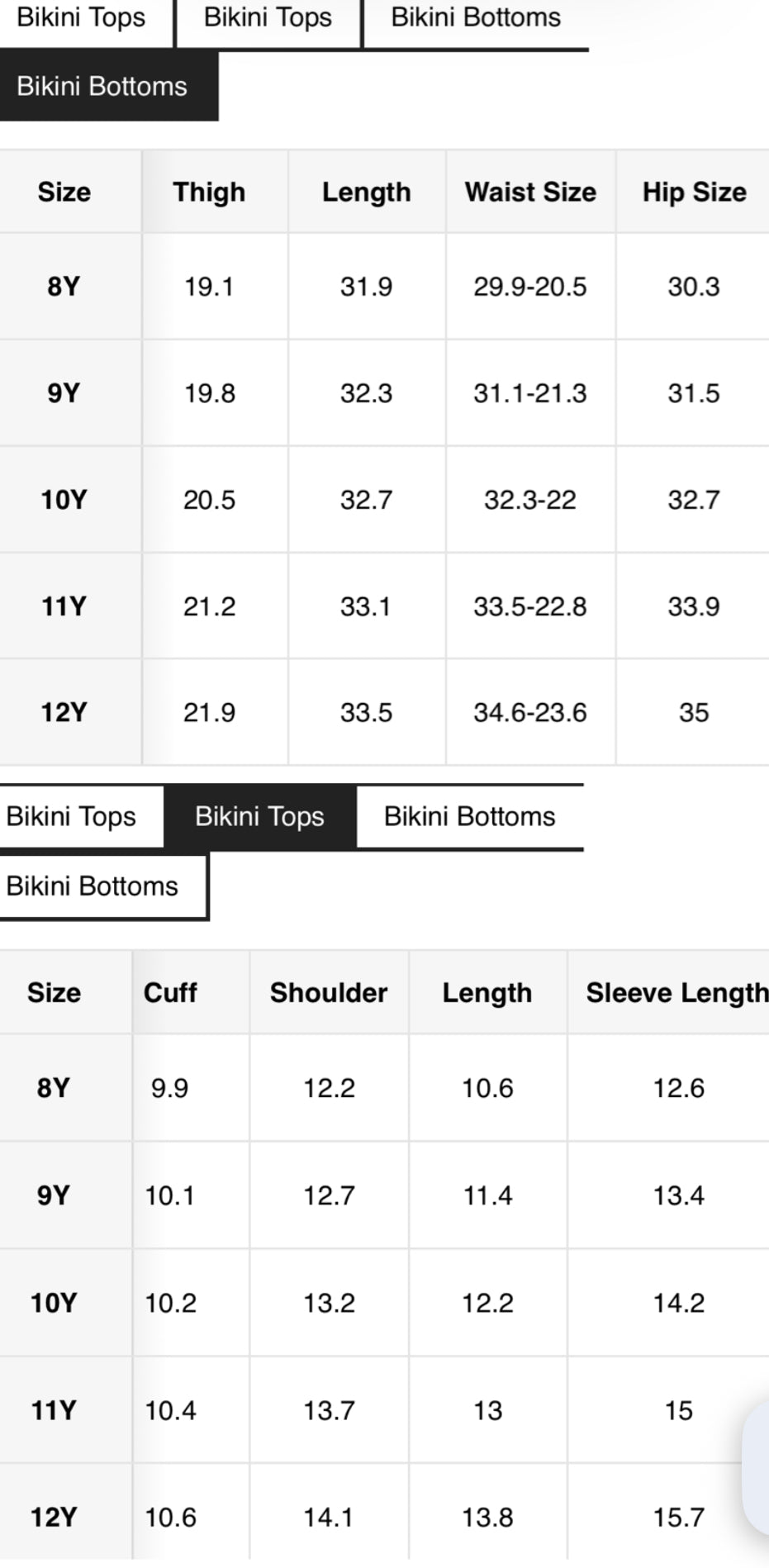 4pcs Tween Girl Beach Bikini Set With Flared Sleeve Cover Up Top & Cover Up Pants Set 