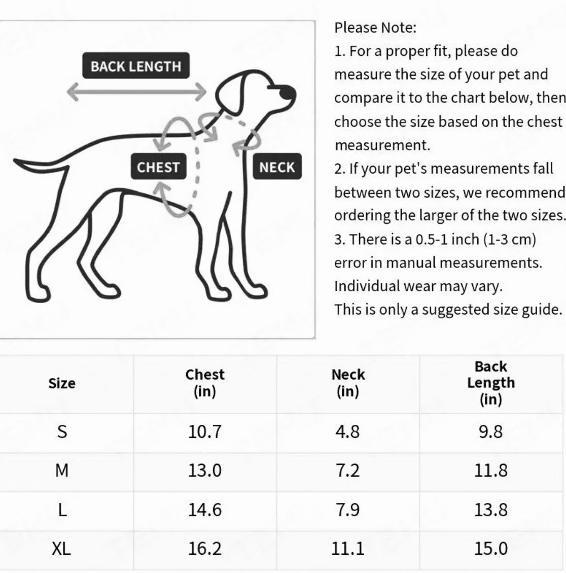 Bear Dog Pajamas - Warm Winter Apparel for Small & Medium Dogs & Cats