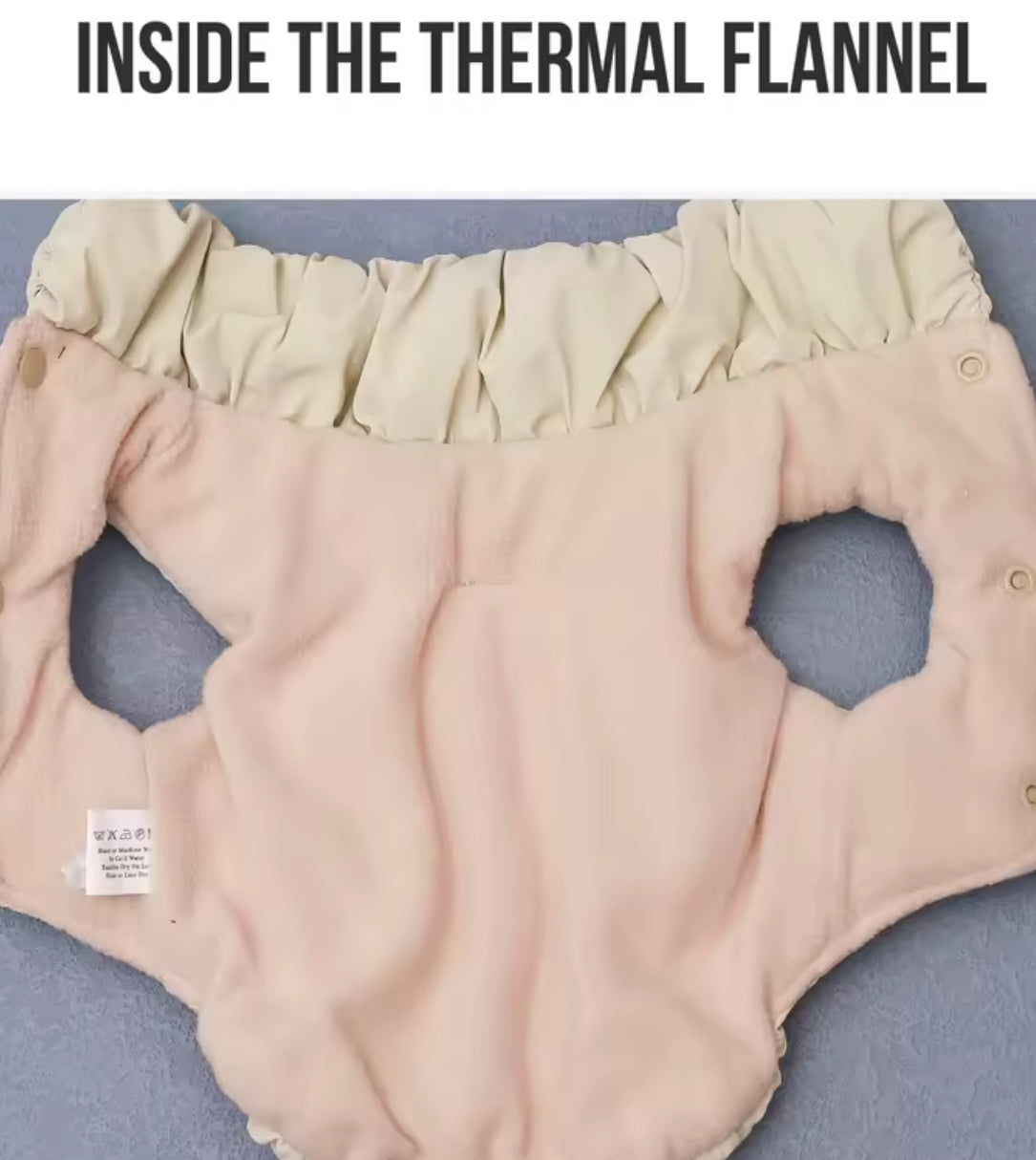 “Puff Posh Pets” 3-Layer Thick Warm Outerwear Winter Coat