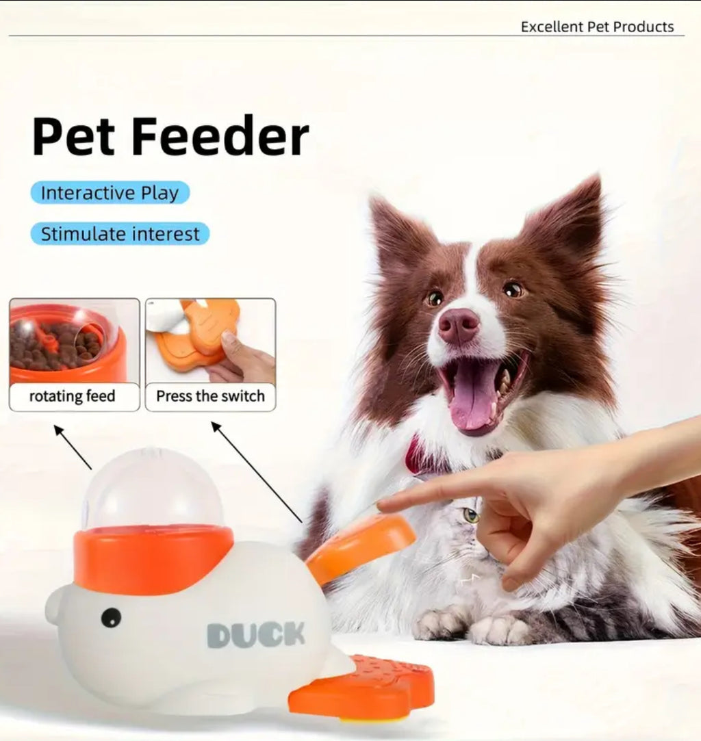 Interactive Pet Food Feeder