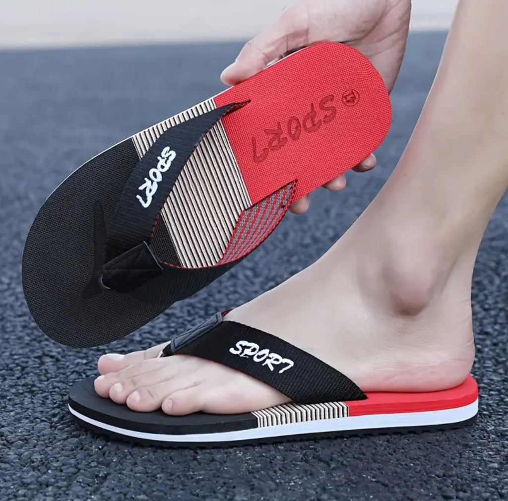 ‘SPORTING’ Beach Flats For Men