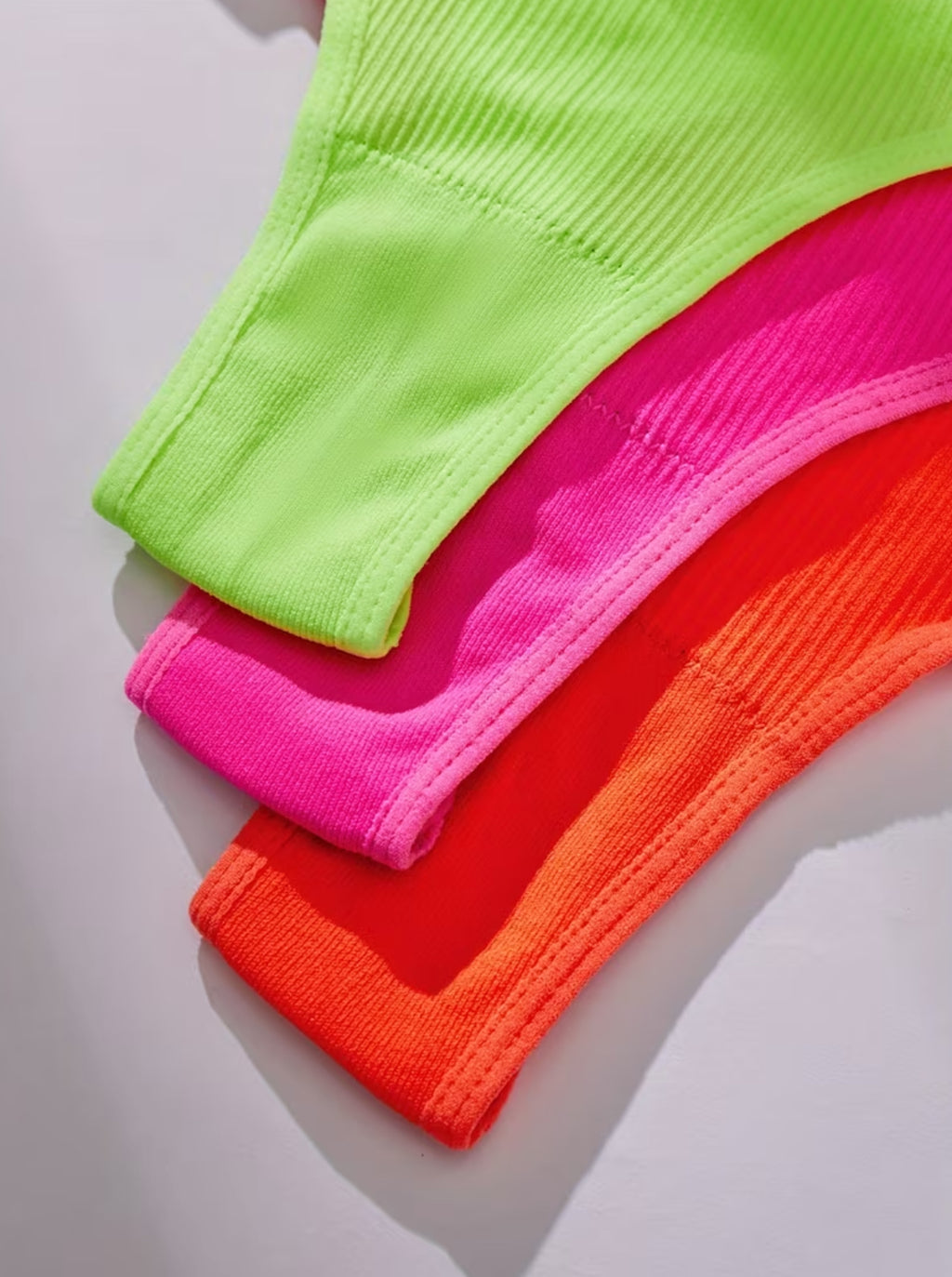 Neon Three-Color Combination Casual Lingerie