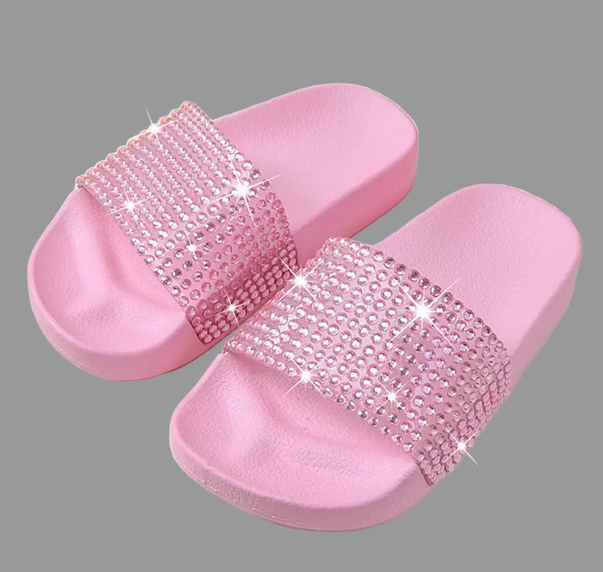 Girls Rhinestones Fashion Sandals ✨Diamond-Face Glittering Fashion 