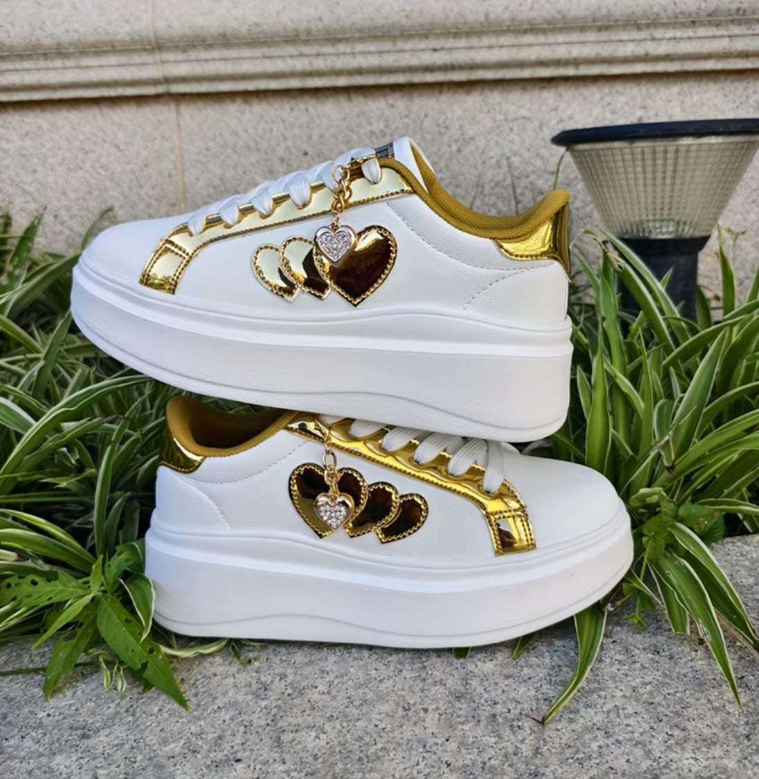 Women’s “Hearts & Diamonds” Casual & Sporty Shoes