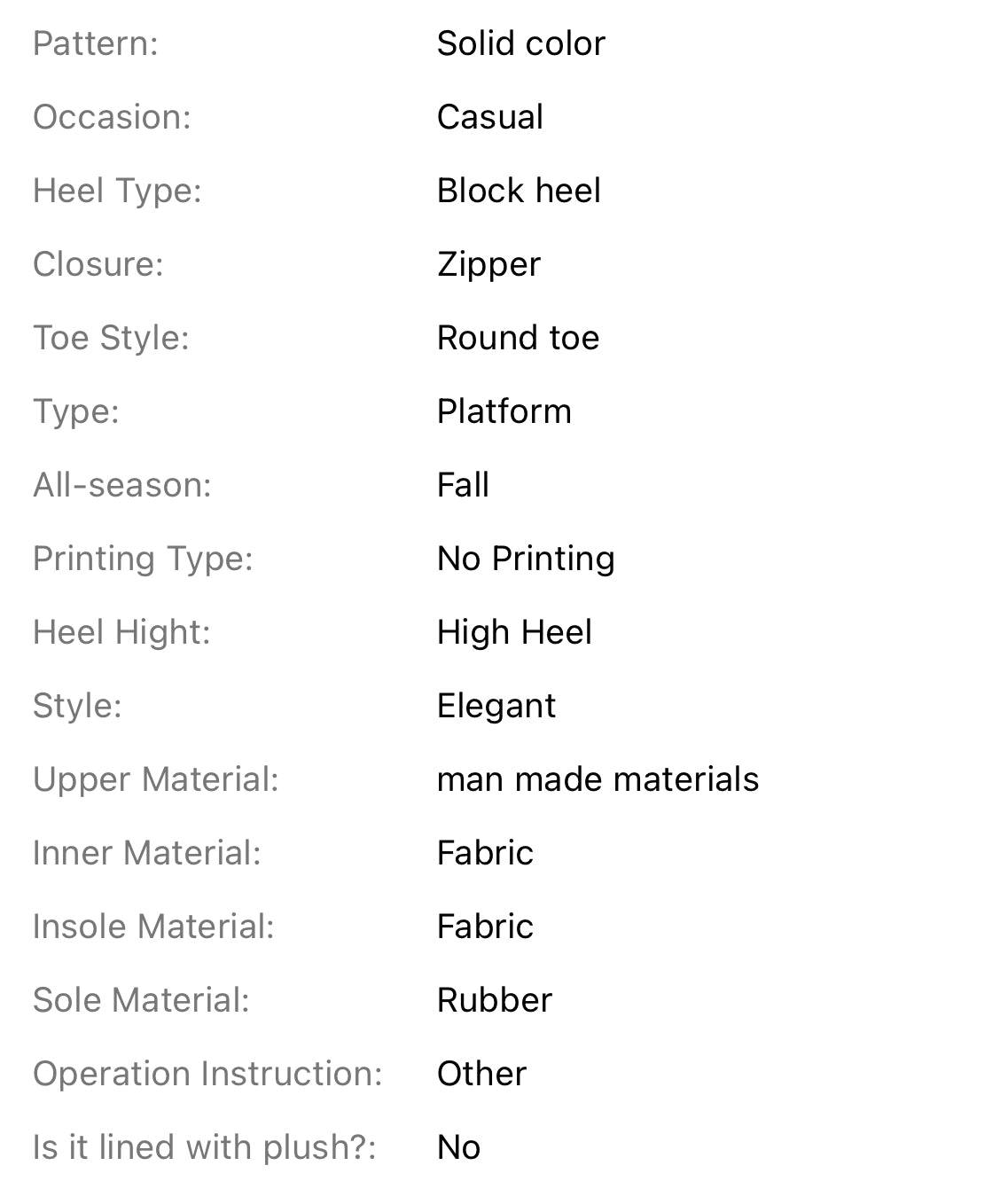 Women’s Round-Toe Chunky-Heeled Ankle Boots with Rhinestone  Pendants +Side Zipper Design