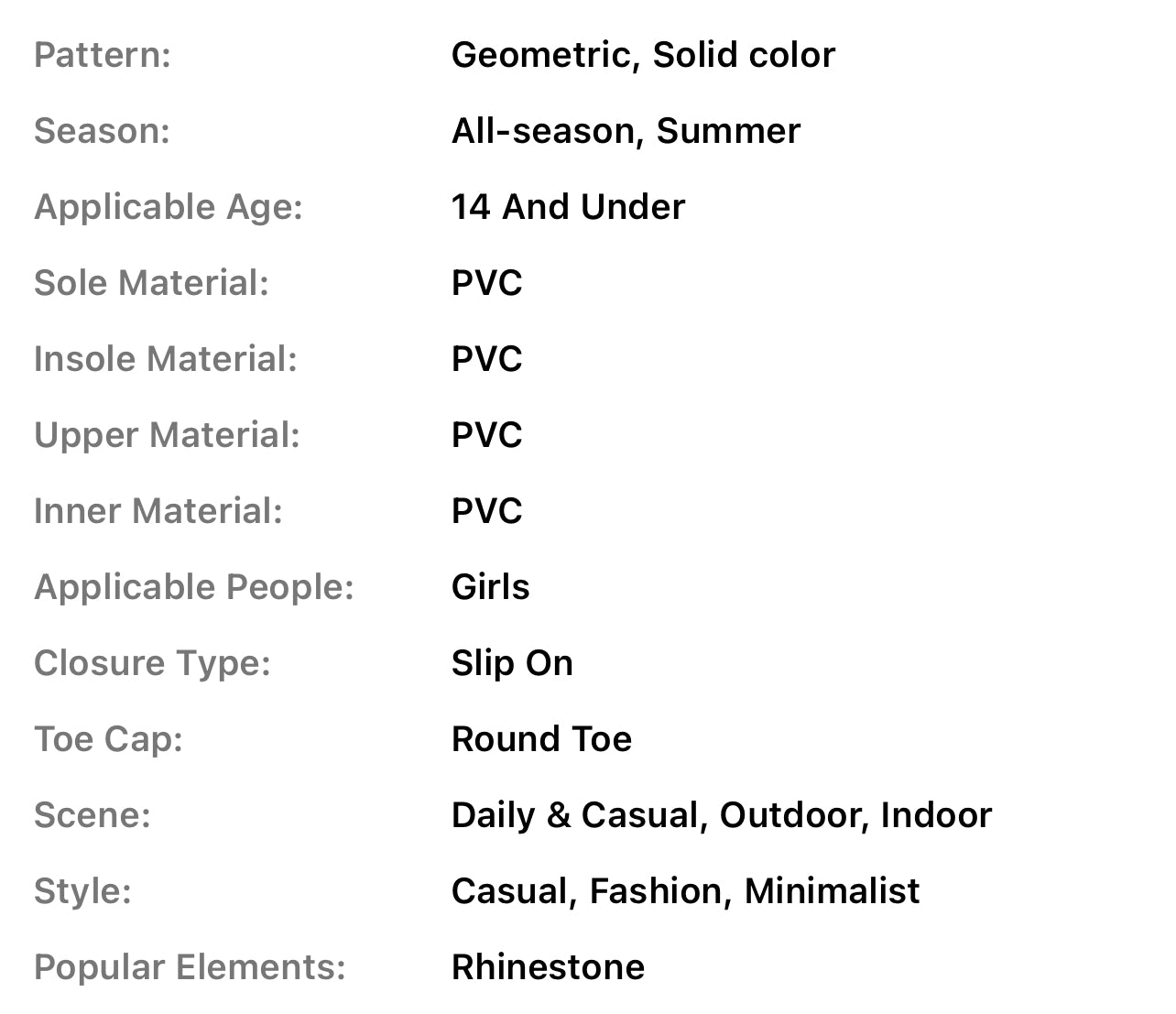 Girls Rhinestones Fashion Sandals ✨Diamond-Face Glittering Fashion 