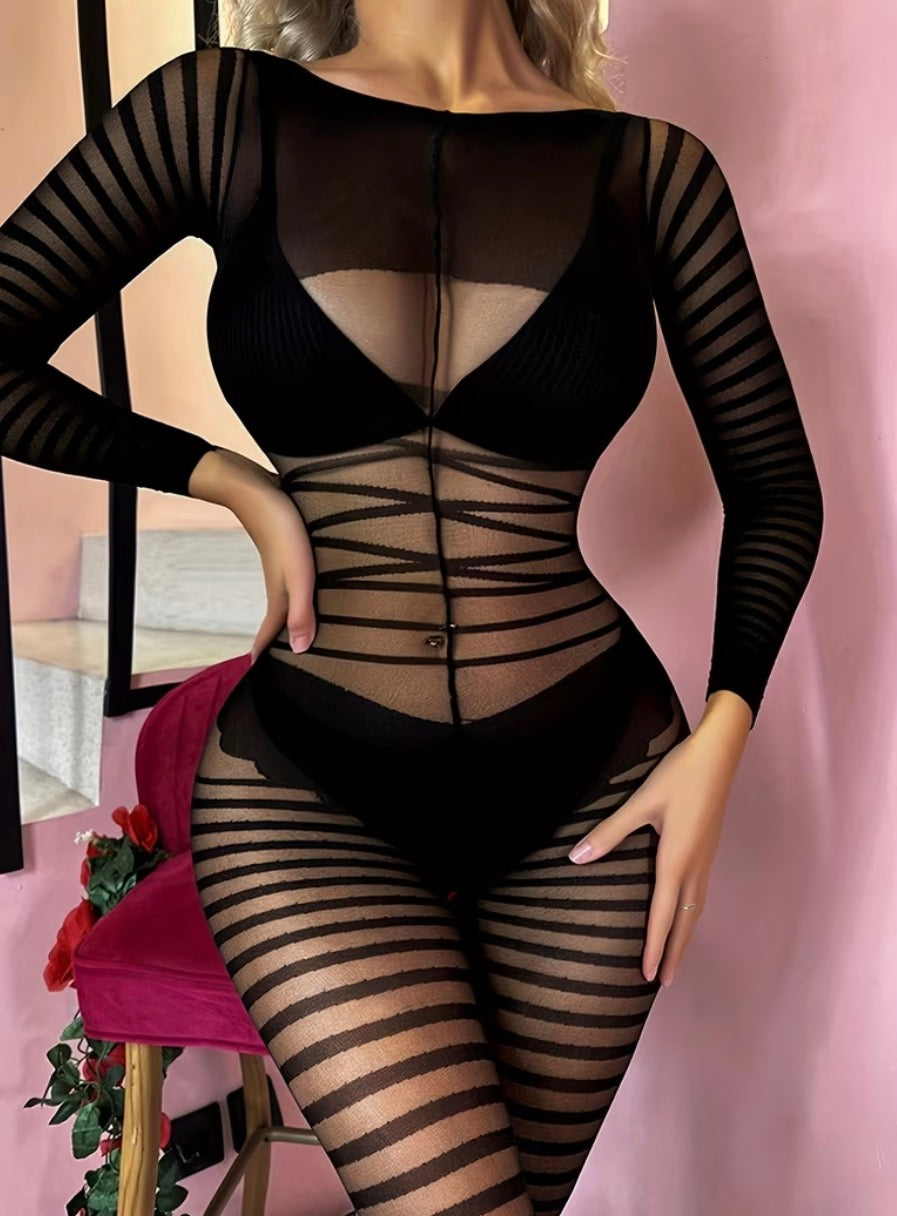 Sexy Full One Piece Bodysuit Lingerie 