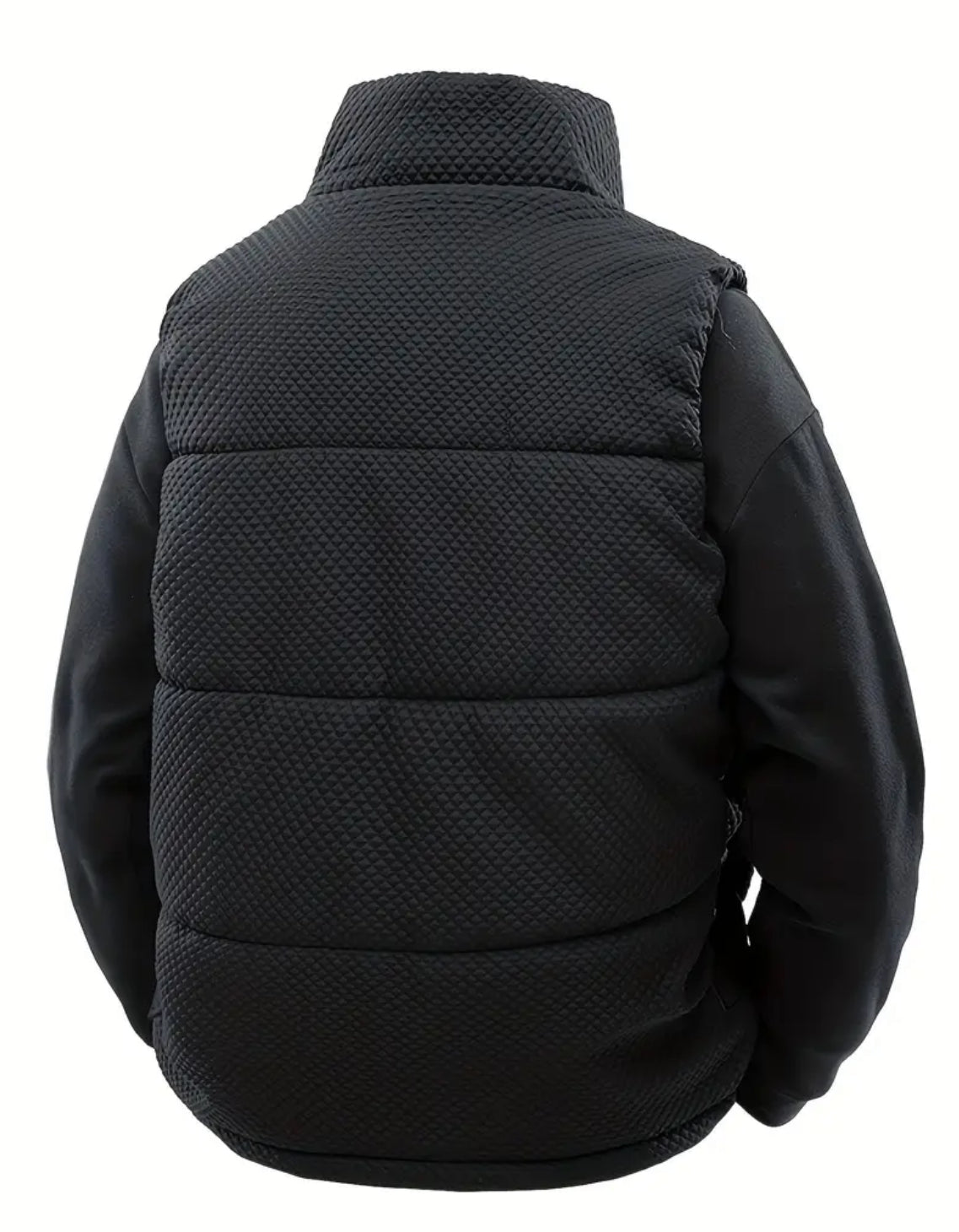 “Gio” Mens Big & Tall Winter Oversized Sleeveless Vest