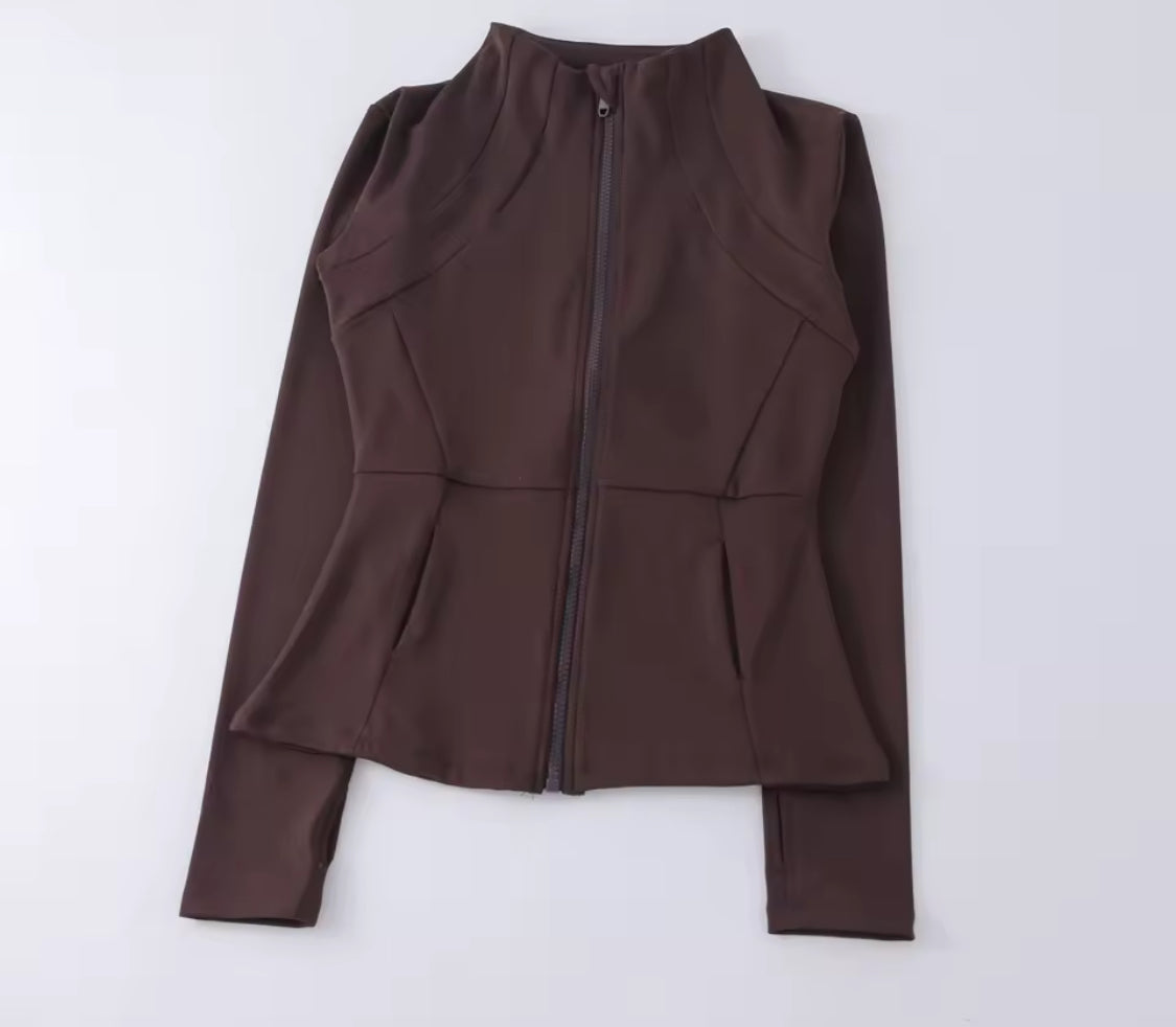 "Leah"  Long Sleeve Yoga Fitness Top Wear