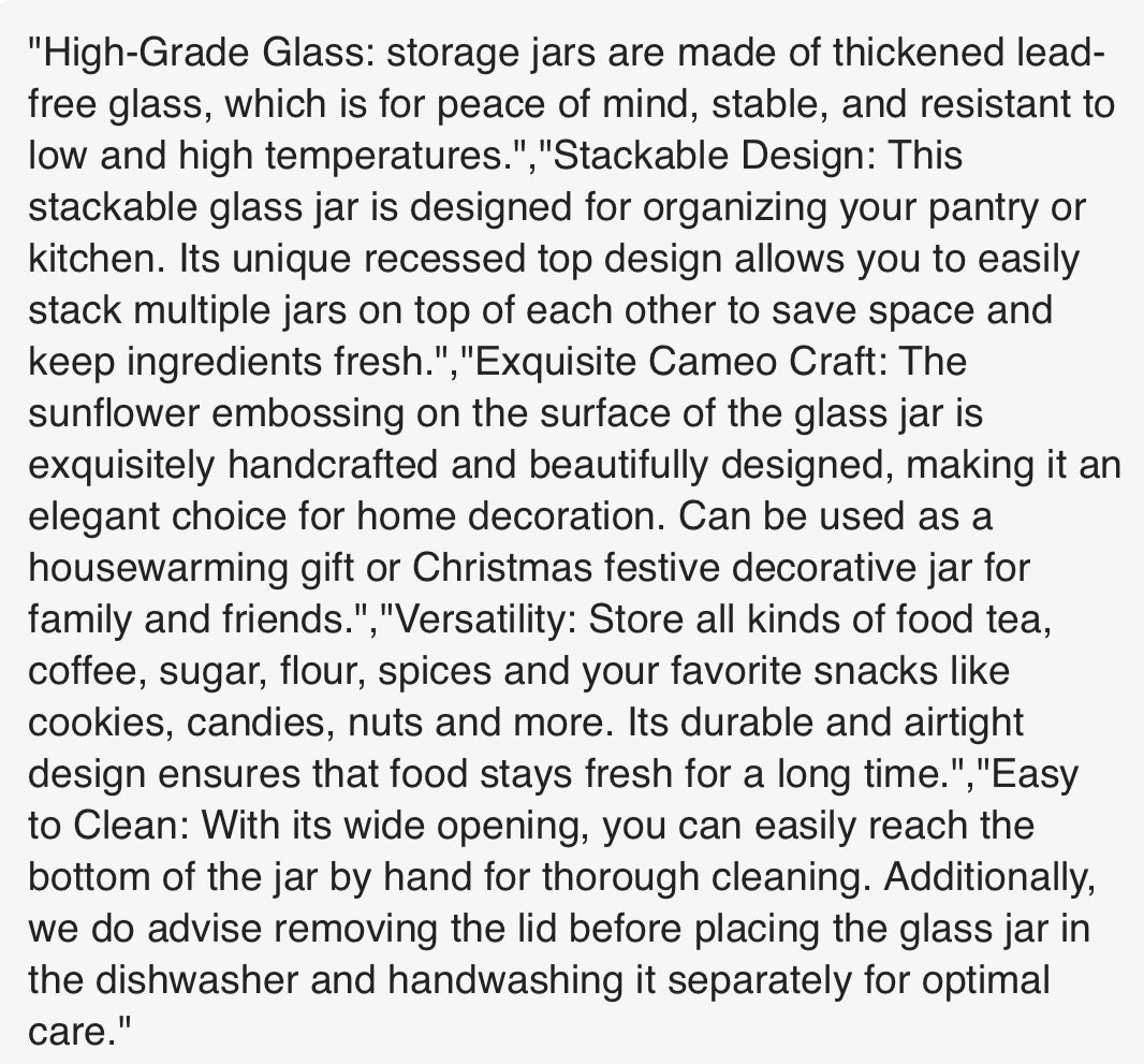 32oz Vintage Airtight Storage Jars Featuring a Vintage Carved Design With Lid, Glass Storage Containers  