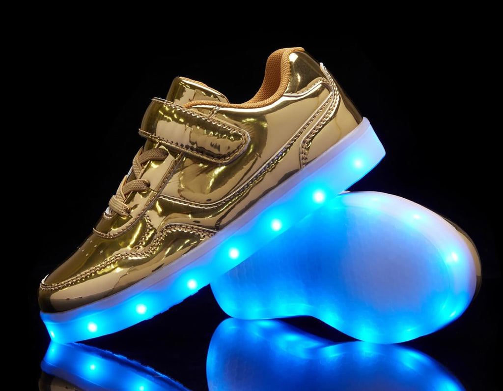 Kids “Luminous” Light Up Shoes with USB Charging Flashing LED Sneakers Unisex