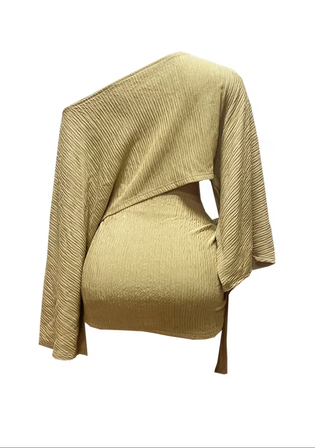 2 Piece Women's Summer Off-Shoulder Top and Stylish Bodycon Skirt Set 