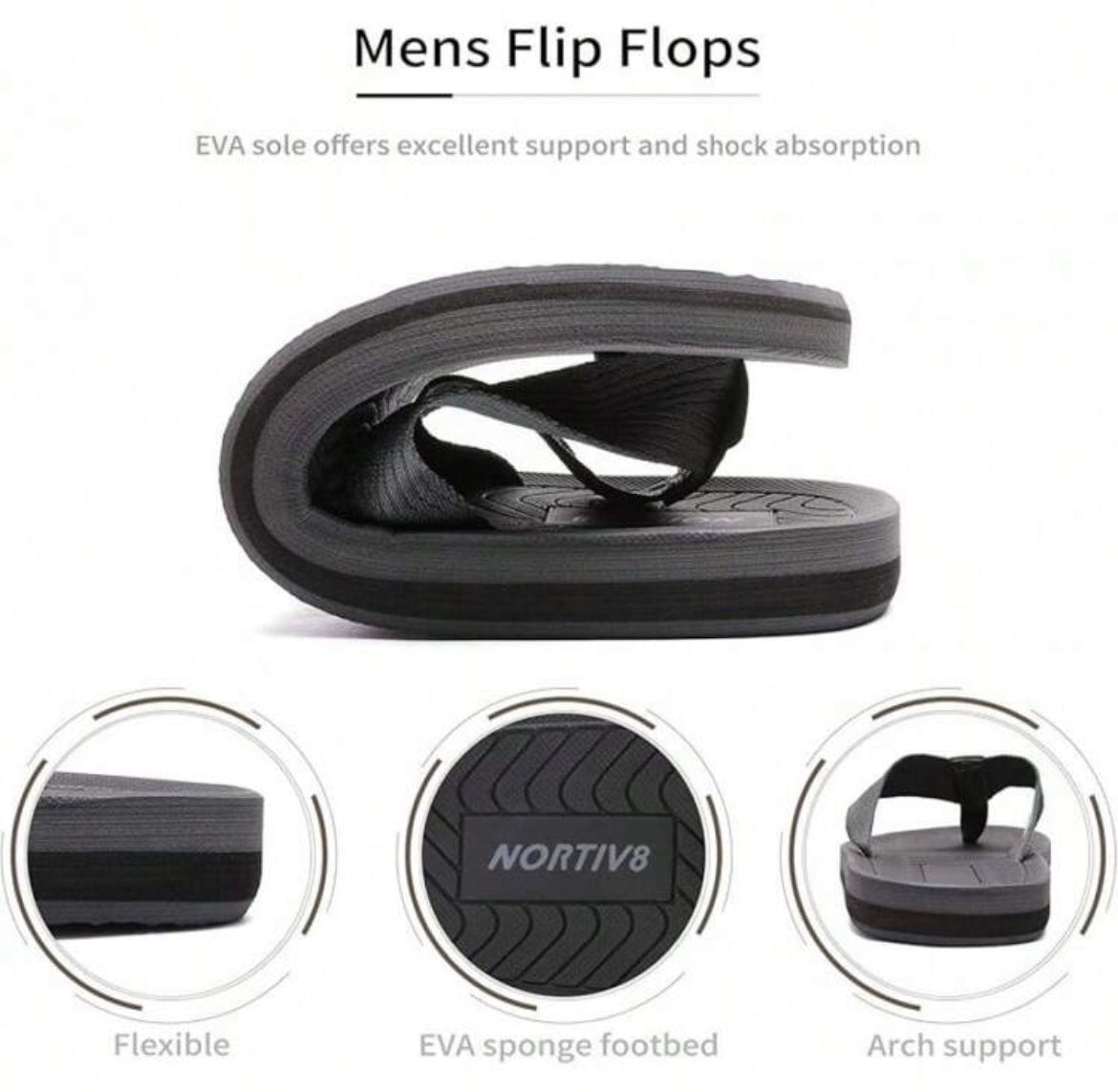 ‘JAYZ’ Men’s Beach Flats