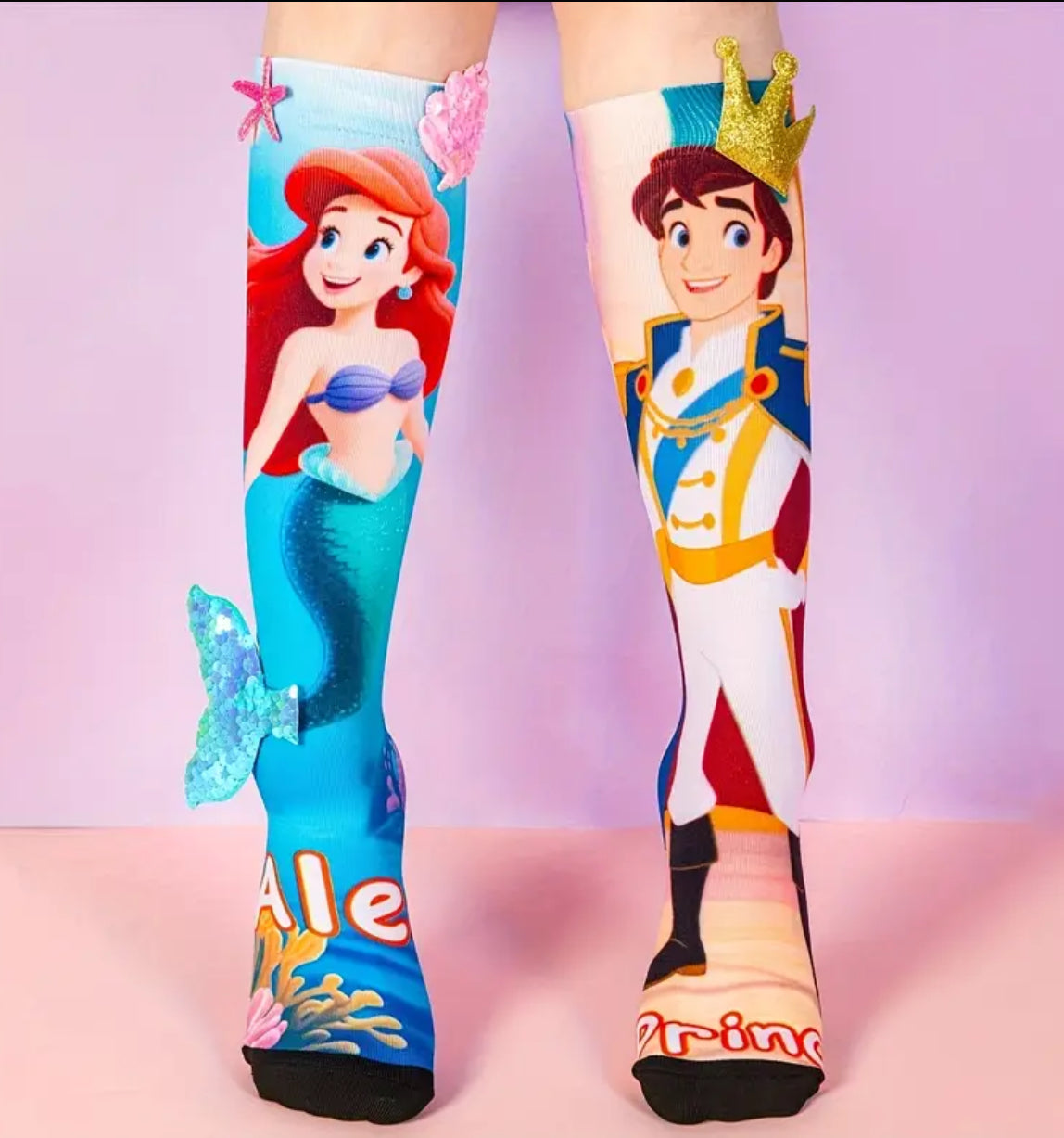 🦄 1 Pair Of Cute Knee High Socks Suitable For Daily Outfits And Gifts 💕