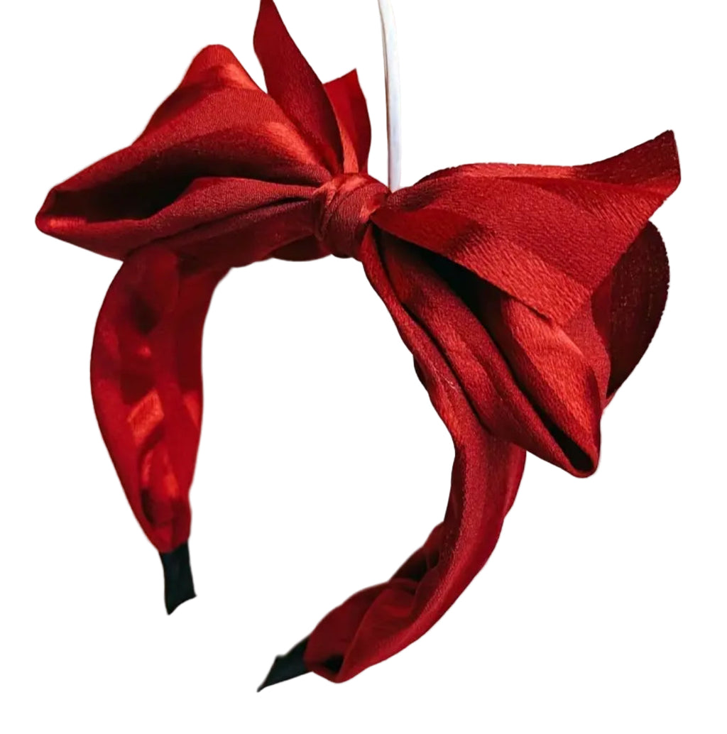 “Hair Bows” Polyester Bowknot Headbands