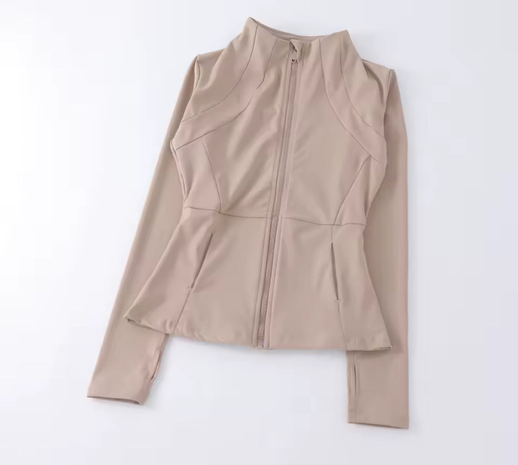 "Leah"  Long Sleeve Yoga Fitness Top Wear