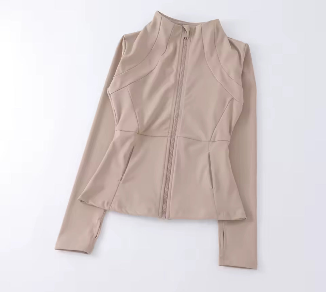 "Leah"  Long Sleeve Yoga Fitness Top Wear