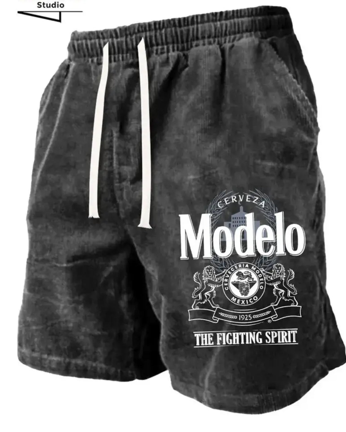 Men’s Drawstring Shorts ‘CERVEZA MODELO’