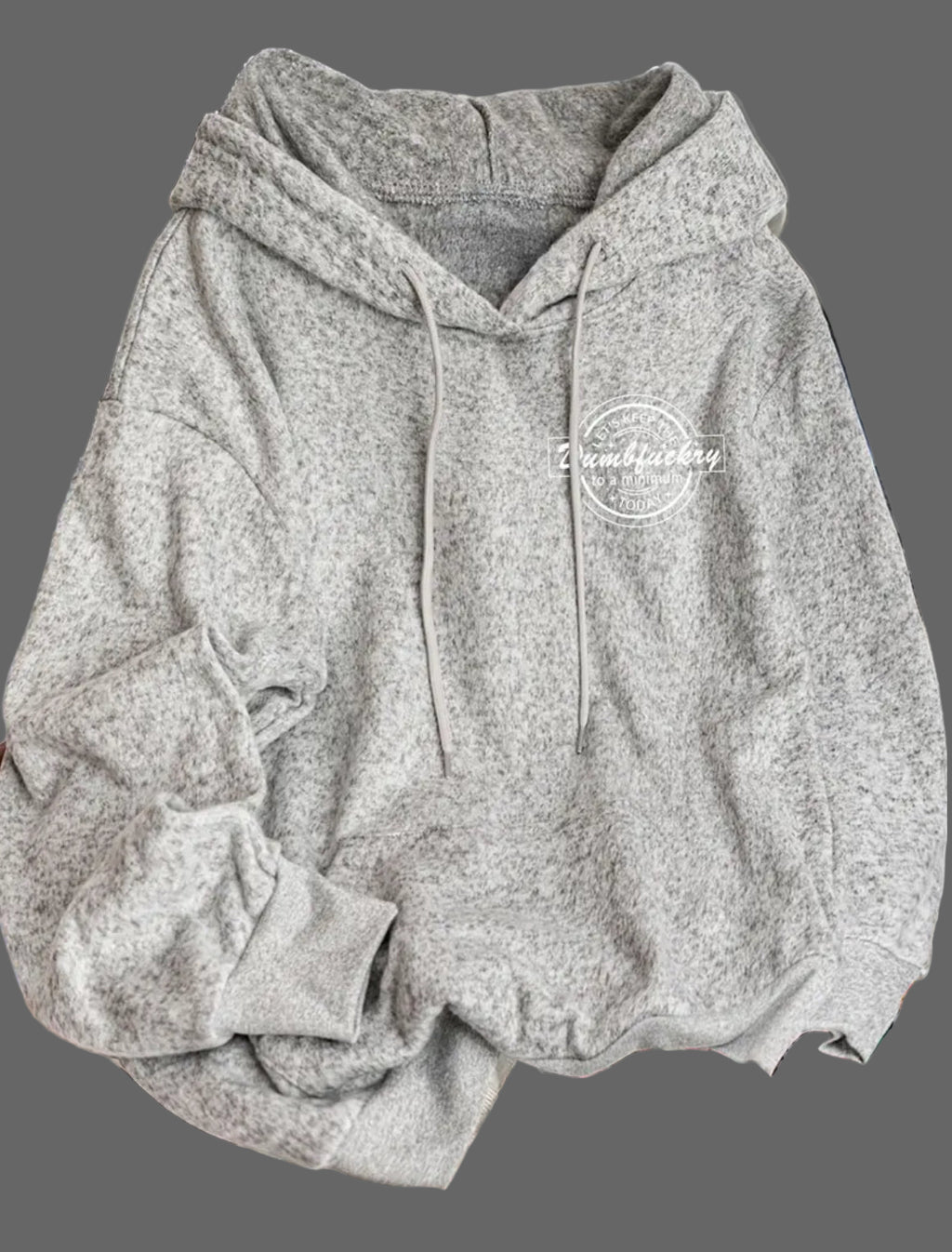 Plus Posh Curves Sweatshirt “Lets Keep The Dumbfuckry To A Minimum Today”  