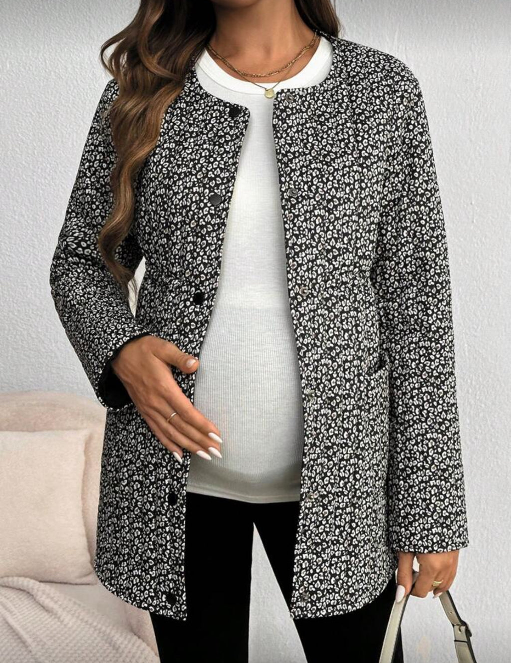 Maternity 3-In-1 Fashionable Winter Coat + Maternity Jacket + Baby Carrier Coat