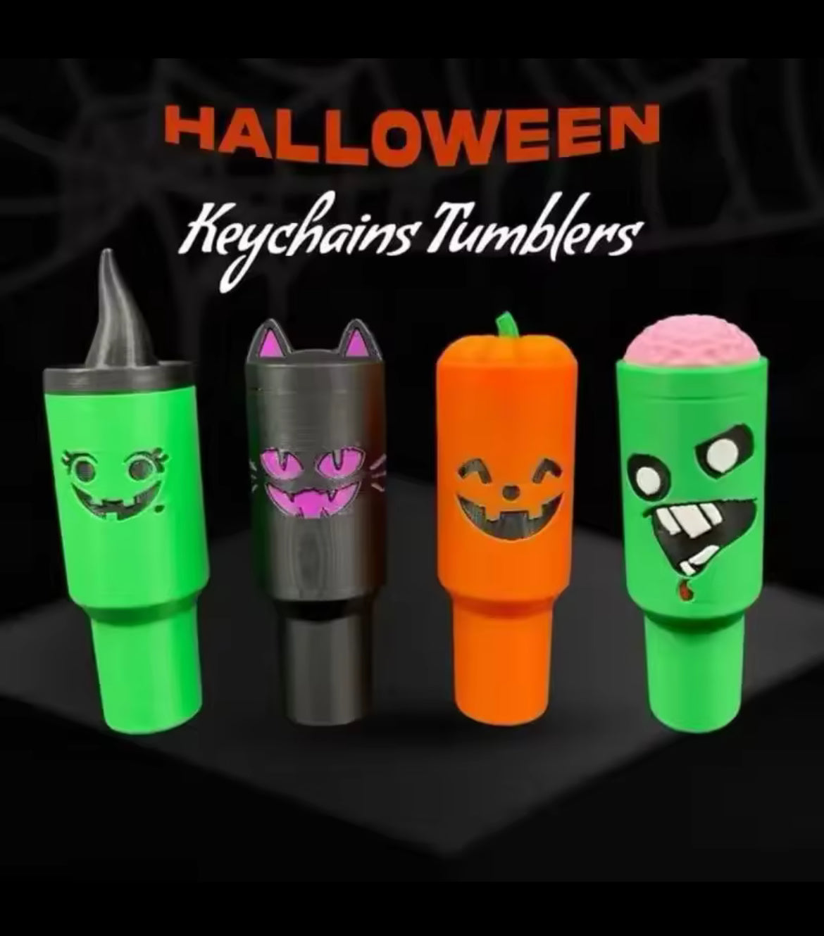 Mini Tumbler Keychain Chapstick Holder! Keep your favorite lip balm close + perfect for adding a playful touch to your Handbag or backpack 