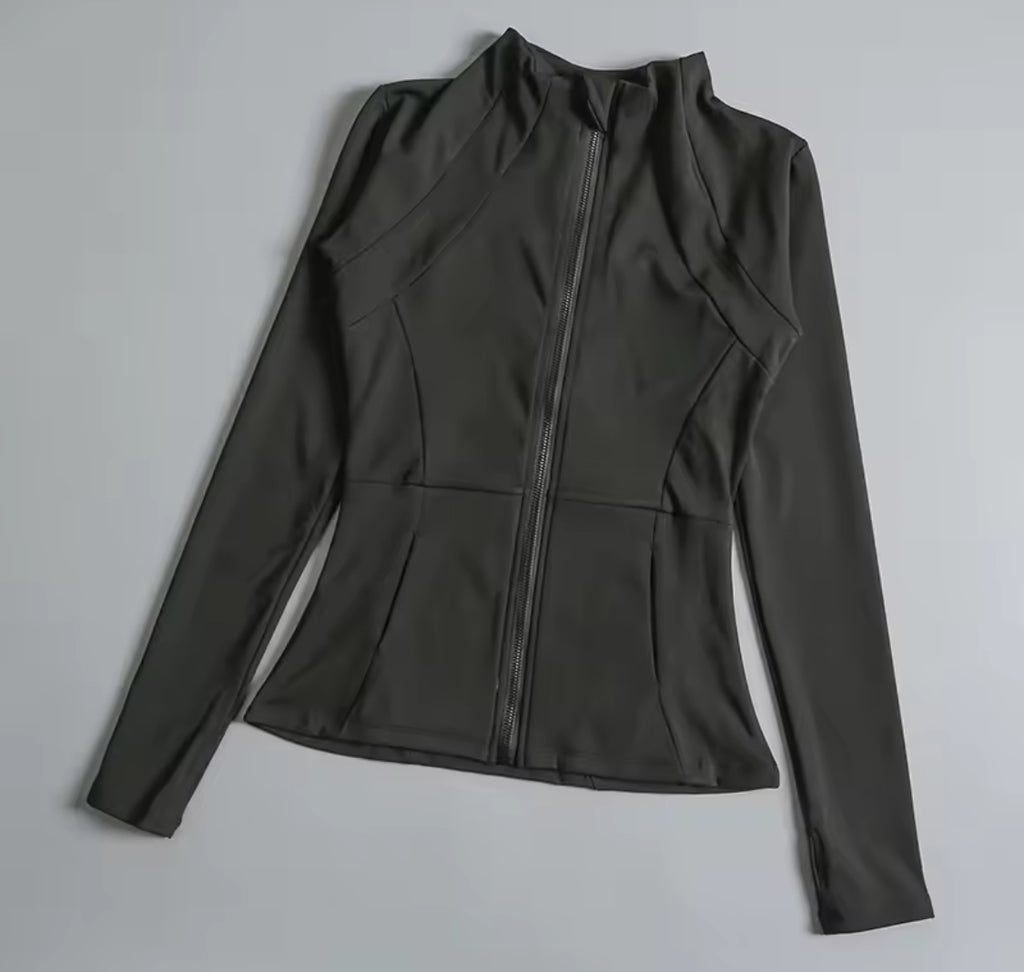 "Leah"  Long Sleeve Yoga Fitness Top Wear