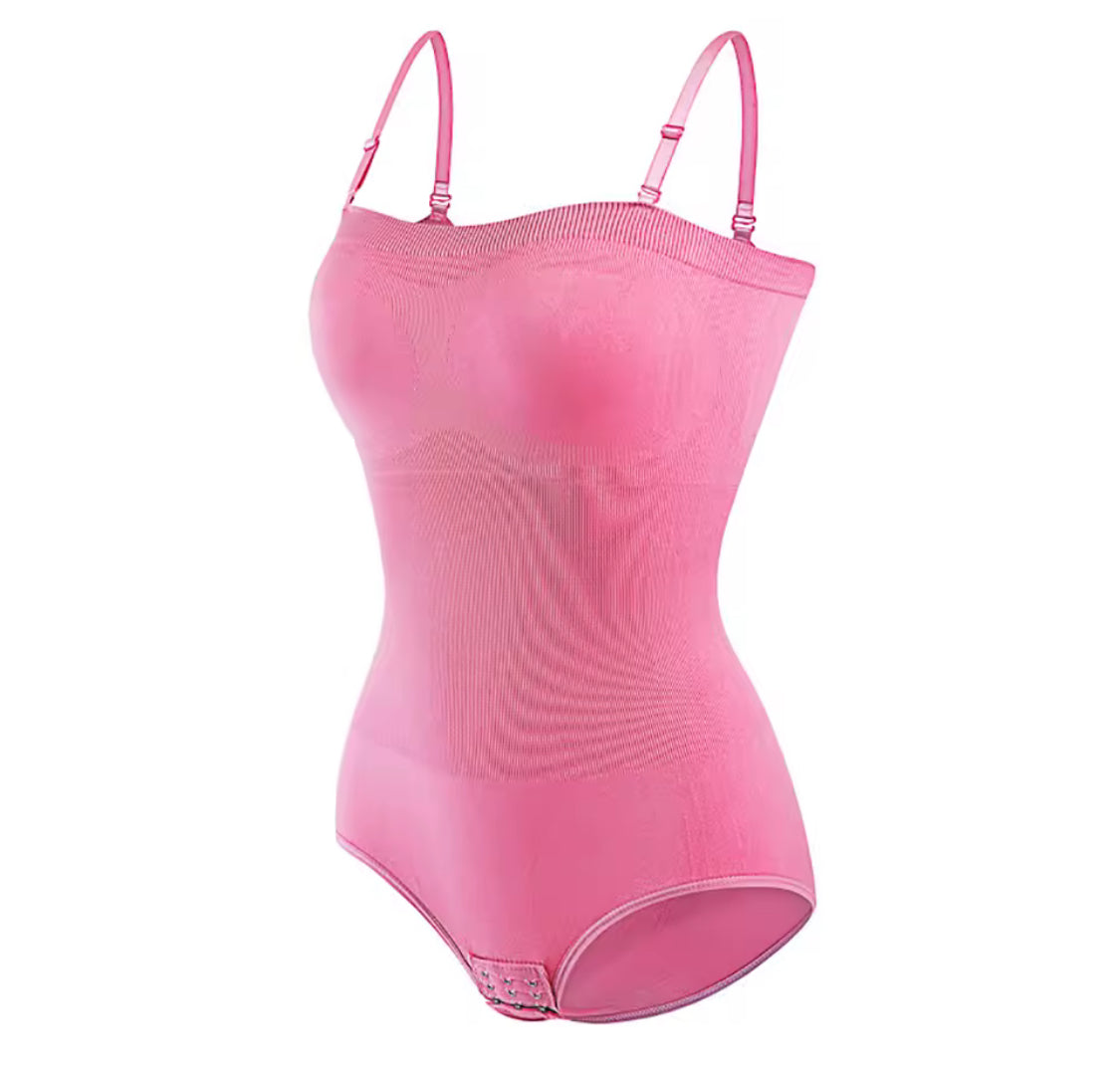 Strapless Bodysuits Slimming Compression Tummy Control Body Shaper