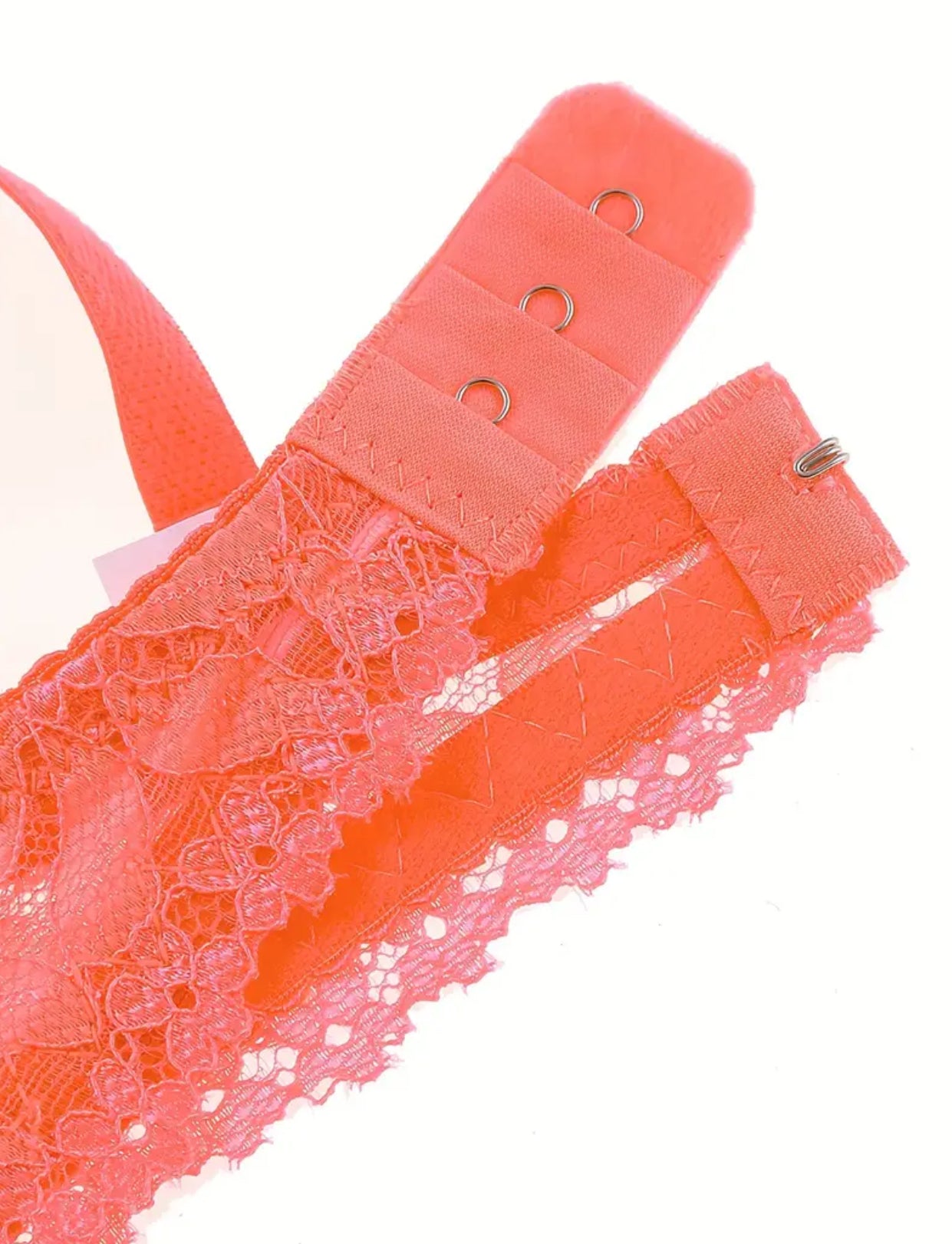 Intricate Luxury Floral Design Non-See-Through Push-Up Bra & Matching Thong Set