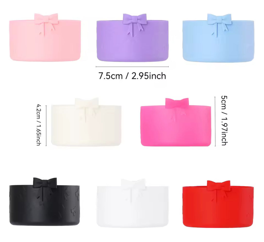 1Pc Silicone Protective Bottom Sleeve for 40oz Water Tumbler 