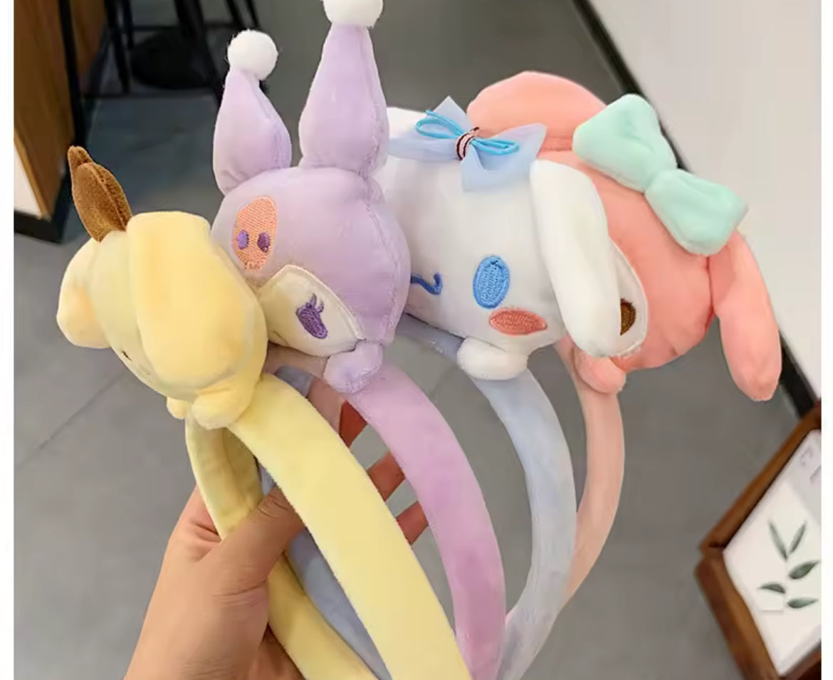 Hello Kitty & Friends Plush Headband Accessories