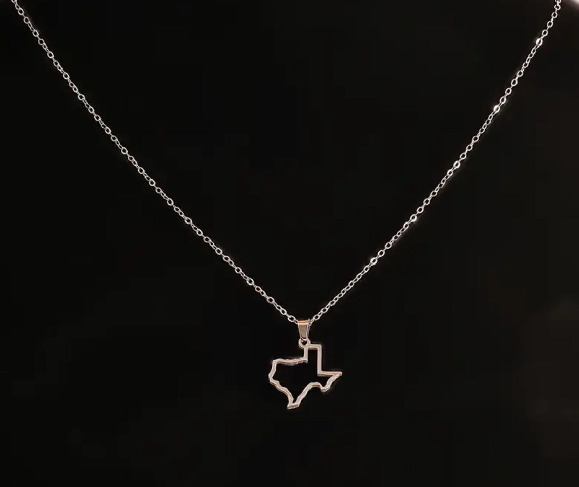 ‘CALIFORNIA LOVE’ Fashion Trend Necklace | Atmospheric Map 