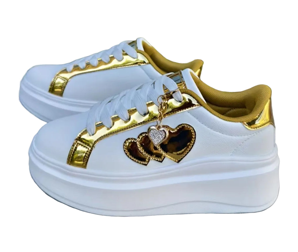 Women’s “Hearts & Diamonds” Casual & Sporty Shoes