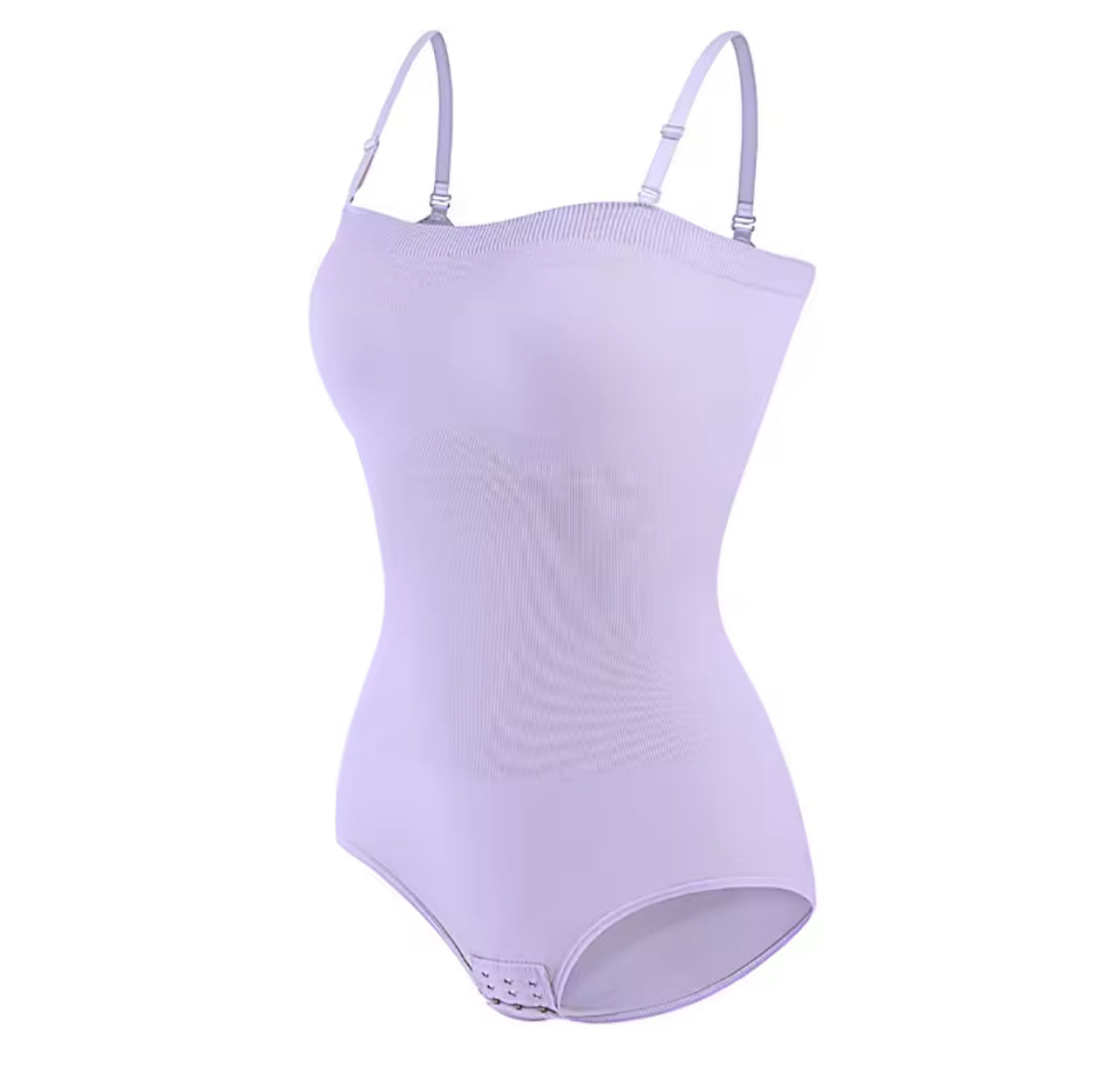 Strapless Bodysuits Slimming Compression Tummy Control Body Shaper