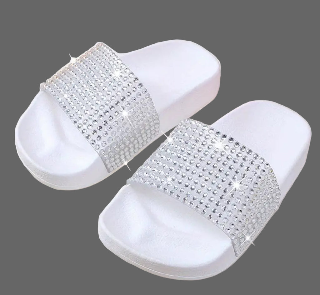 Girls Rhinestones Fashion Sandals ✨Diamond-Face Glittering Fashion 
