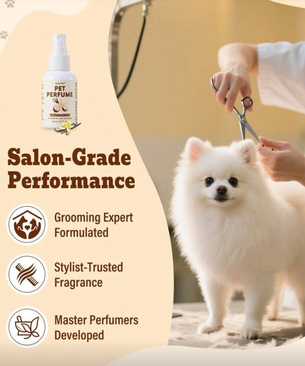 Pet Perfumes - 2.03 Fl.Oz 🐾🪻🥥Choice Of 5 Long-Lasting Scents 🍍🍓 Vet-Approved Formula 